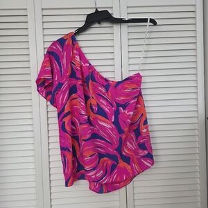Lilly Pulitzer Fifer Top In Plume Bloom